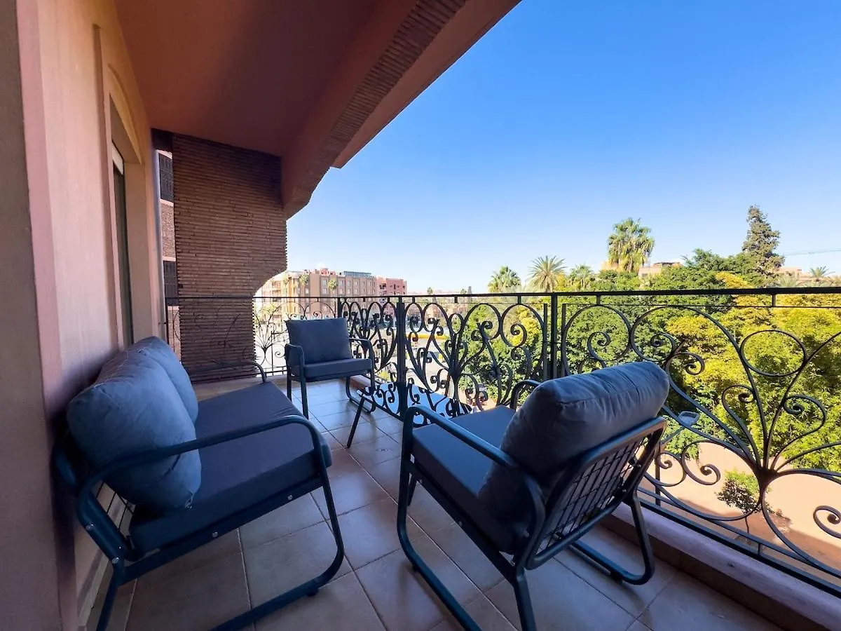 Majorelle Apartment - Terrace Stunning Garden View Marrakesh